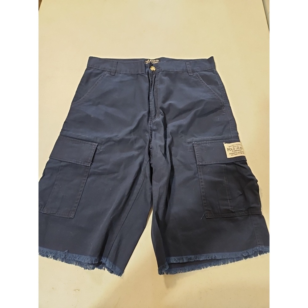 Polo Ralph Lauren Cargo Shorts Youth 16‎ Blue Classic Polo Chino Boys (1319